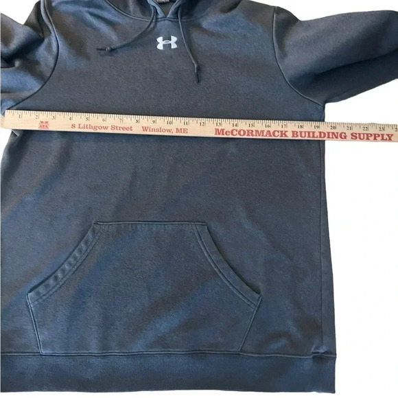 Under Armour Hoodie Sweatshirt Men’s Size S gray Pullover - Picture 5 of 9